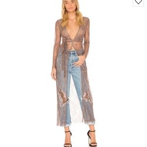 Majorelle robe duster